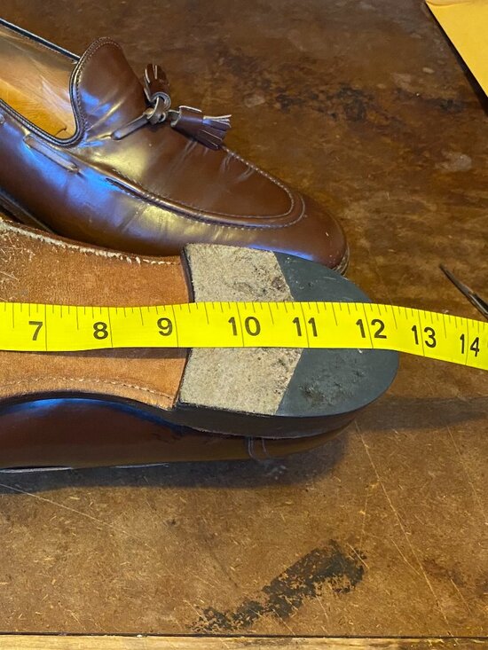 Vintage Alan McAfee London England Bullock Jones Brown Leather Tassel Loafers 11 main image 4